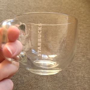Starbucks Pine tree christmas tree glass mug